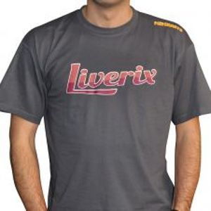 Mikbaits Pánské tričko LiveriX - šedé -Velikost XL