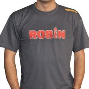 Mikbaits Pánské tričko Robinfish - šedé -Velikost XXL