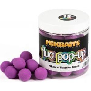 Mikbaits Plovoucí Boile Fluo 250 ml 18 mm-Ananas N-BA