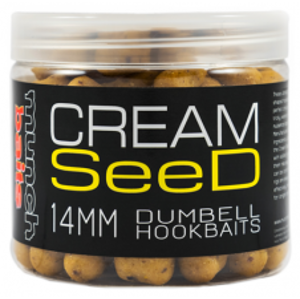 Munch Baits Dumbells Cream Seed 200 ml-14 mm