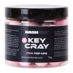 Nash Plovoucí Boilies Key Cray Pop Ups Pink -20 mm 75 g