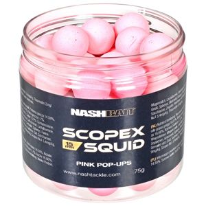 Nash plovoucí boilie scopex squid airball pop ups yellow-15 mm 75 g