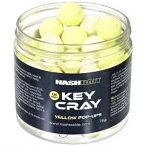 Nash Plovoucí Boilies Key Cray Pop Ups Yellow-15 mm 75 g