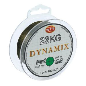 Wft splétaná šňůra round dynamix kg zelená - 300 m 0,10 mm 10 kg