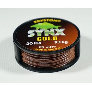 Kryston synx brown návazcová šňůra 20 m - nosnost 20 lb