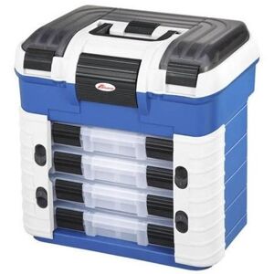 Plastica panaro rybářský kufr superbox 502 šedo-modrý