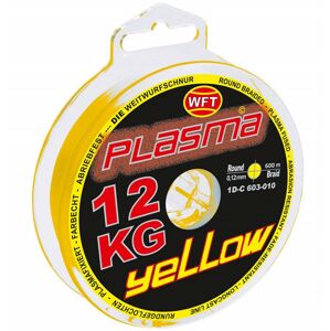 Wft šňůra kg plasma round žlutá 150 m - 0,08 mm 8 kg