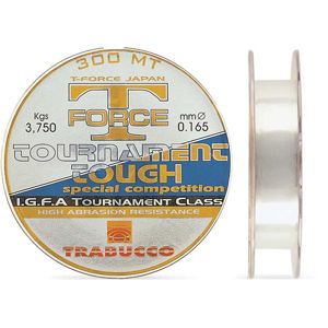 Trabucco vlasec t-force tournament tough čirý 150 m-průměr 0,185 mm / nosnost 4,6 kg
