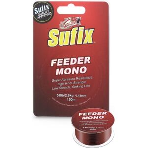 Sufix  vlasec  feeder mono 150 m-průměr 0,20 mm / nosnost 7,3 lb