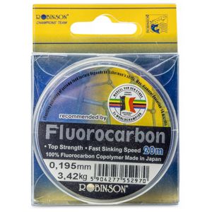 Mvde fluorocarbon robinson čirá 20 m-průměr 0,25 mm / nosnost 5,80 kg