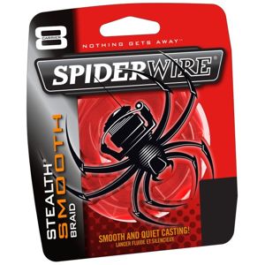 Spiderwire splétaná šňůra stealth smooth 8 průhledná-průměr 0,35 mm / nosnost 40,8 kg / návin 1 m
