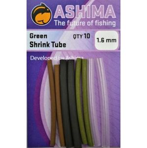 Ashima smršťovací hadičky 10 ks zelená-průměr 2,4 mm
