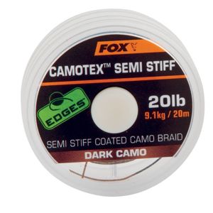 Fox návazcová šňůrka camotex light soft 20 m-průměr 20 lb / nosnost 9 kg