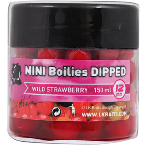 Lk baits mini boilies in dip purple plum 12 mm 150 ml