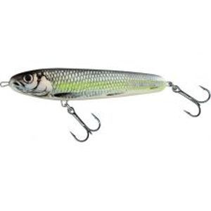 Salmo Wobler Sweeper Sinking Silver Chartreuse Shad-10 cm 19 g
