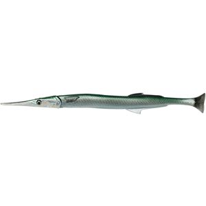 Savage gear gumová nástraha 3d line thru needlefish pulse tail green needlefish - 30 cm 66