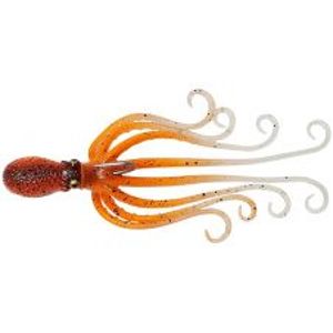 Savage Gear Gumová Nástraha 3D Octopus Orange Glow UV-10 cm 35 g