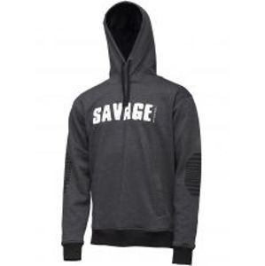 Savage Gear Mikina Logo Hoodie-Velikost L