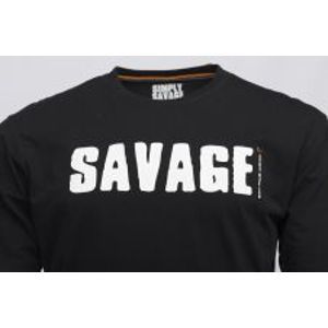 Savage Gear Triko Simply Savage Logo Tee-Velikost XL
