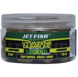 Jet fish extra tvrdé boilie legend range seafood švestka česnek 24 mm 250 g