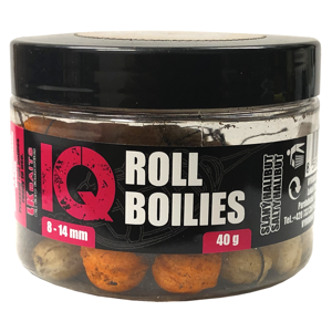 Lk baits rohlíkové boilie iq method feeder roll boilies 40g - slaný halibut