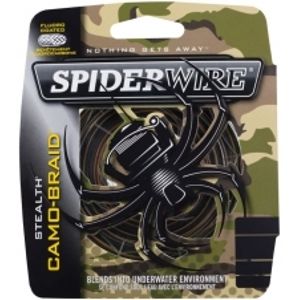 Spiderwire Splétaná šňůra Stealth 110 m camo-Průměr 0,17mm / Nosnost 11,62kg