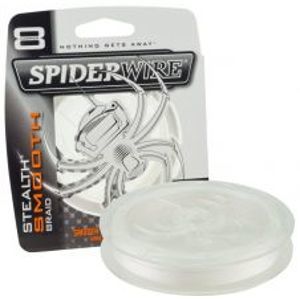 Spiderwire Splétaná šňůra Stealth Smooth 8 150 m průhledná-Průměr 0,25 mm / Nosnost 27,3 kg