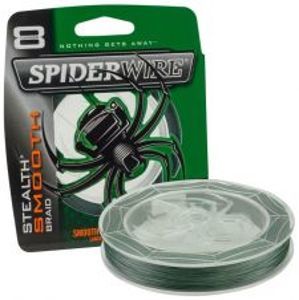 Spiderwire Splétaná šňůra Stealth Smooth 8 150 m zelená-Průměr 0,17 mm / Nosnost 15,8 kg