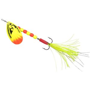 Spro třpytka supercharged weighted spinners yellow 14 cm 10 g