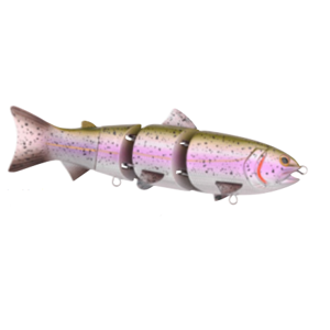 Spro wobler swimbait bbz-1 6'' uv pomalu potápivý 15 cm 59 g rainbow trout