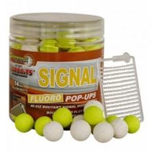 Starbaits Plovoucí Boilie Fluo Pop Up Signal-14 mm 80 g