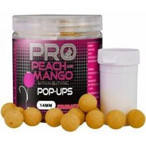 Starbaits Plovoucí boilie Probiotic Pop Up Peach Mango 60 g-20 mm