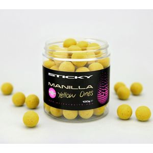 Sticky baits neutrálně vyvážené boilie manilla wafters yellow ones 130 g 16 mm