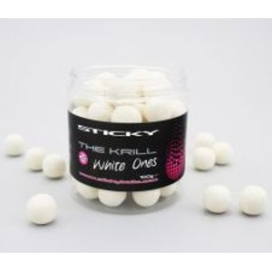 Sticky Baits Plovoucí Boilies The Krill Pop-Ups White Ones 100 g-12 mm