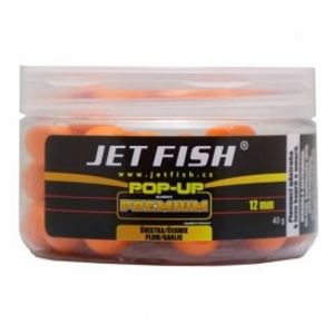 Jet fish boilie v dipu premium clasicc 200 ml 20 mm - švestka česnek