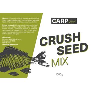 Carpway drcený partikl crush seed mix 1,5 kg-švestka/chilli
