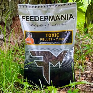 Feedermania pelety silver pellet 2 mm 700 g - toxic (uzený sleď)