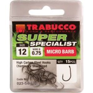 Trabucco Háčky Super Specialist 15 ks-Velikost 14