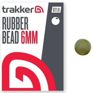 Trakker gumový korálek rubber bead 6 mm 10 ks