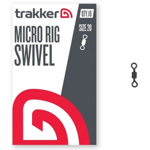 Trakker obratlík micro rig swivel velikost 20 10 ks