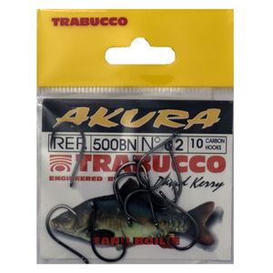 Trabucco háčky akura 9000 15 ks-velikost 2/0
