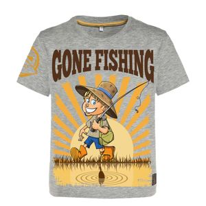 Hotspot design tričko gone fishing dětské - velikost 5-6 let