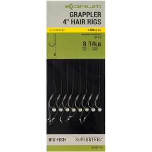 Korum návazec grappler 15” hair rigs barbed 38 cm - velikost háčku 8 průměr 0,30 mm nosnost 14 lb