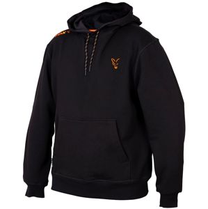 Fox mikina collection orange black hoodie-velikost xxxl