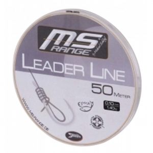 Saenger  MS Range  Návazcový Vlasec Leader Line 50 m crystal-Průměr 0,08mm / Nosnost 0,94kg